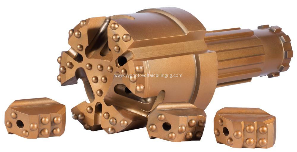 Concentric casing drilling system overburden ring drill bit