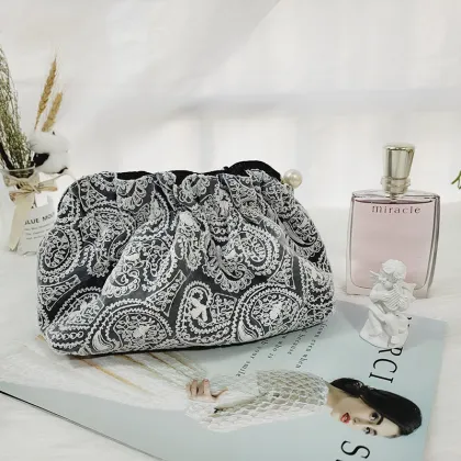 Fashion Lace Embroidery Evening Clutch Bags for Women