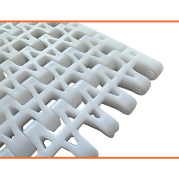 Factory Supplier M2533 Flush Grid White Plastic Modular Conveyor Belt