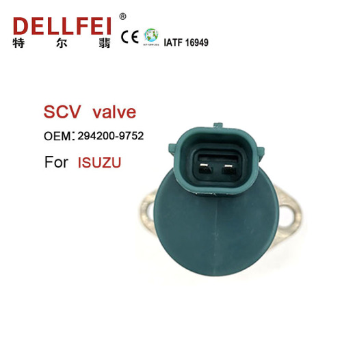 Válvula de controle de sucção 294200-9752 para o preço de Isuzu