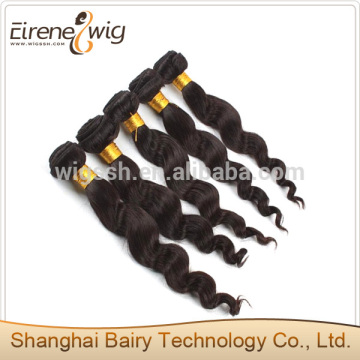 Top quality wholesale virgin brazilian loose wave human hair