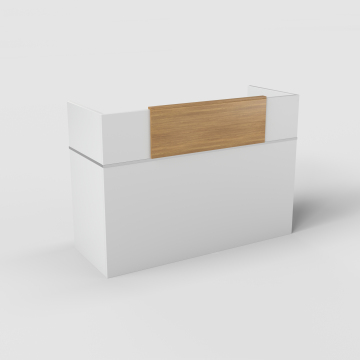 Simpel Modern Design Front Counter Table for Office Reception Desk