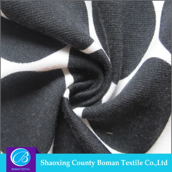 Textile fabric supplier Fashion Printed knitted roma fabric
