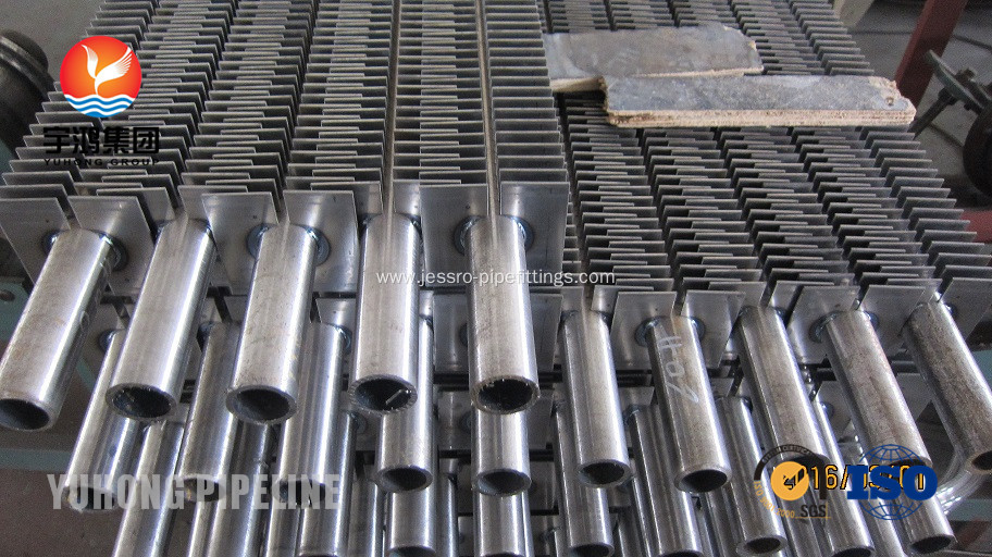 A192 SMLS Carbon Steel H Fin Bolier Square Fin Tube