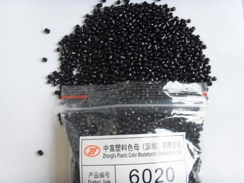 Recycled Material High - Coverage Carbon Black Masterbatch 6020 With 1-5% Addition Rate