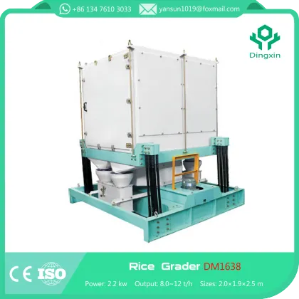 Rice Grading Machine with Spring Rice Grading Sifter Rice Shifting Grader DM90*8C DM1037 DM1638