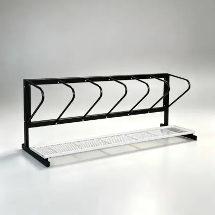 Commercial Steel Golf Bag Storage Rack