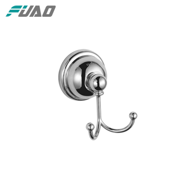 FUAO baño metal colgante gancho de chapa