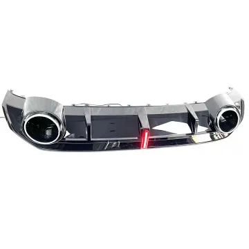 RS3 Rear Diffuser Upgrade for Audi A3 S3 Bumper