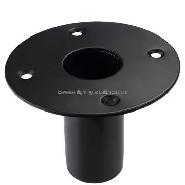 Black Welded Steel Speaker Mounting Top Hat Speakon Box Accessories and Stands for Loudspeakers