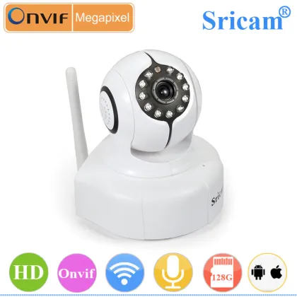 Sricam SP011 P2P HD Infrared Nightvision Indoor Smart Link Ip Camera