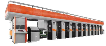 High speed Rotogravure printing machine