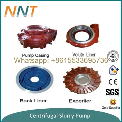 pumps screw centrifugal impeller slurry pump spare parts