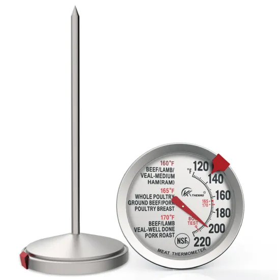 Meat Thermometer For portable bbq grills charcoal