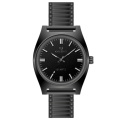 Bandas de estiramiento retro Reloj Minimalist Quartz Men