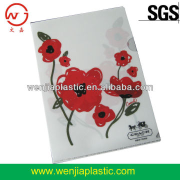 Full color printing PP A4 Folder for sale