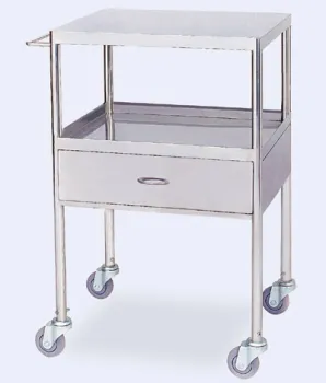 Trolley for Anesthetization W / Flat Top