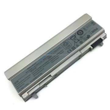 Laptop Battery 11.1V 6600mAh for Dell Latitude E6400 E6410 E6500 E6510 - SILVER