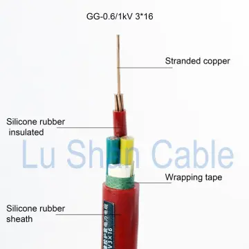 Power station flexible rubber cables Lusha 91 0.6/1kv Rubber power Cable wire