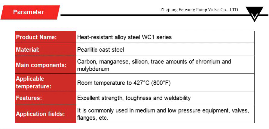 High temperature steel stem casting