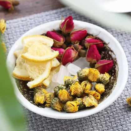 Chinese Wholesale Lemon Slice Rose Chrysanthemum Tea