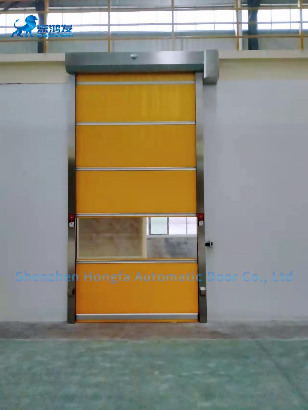 Internal High Speed Rolling Warehouse PVC Door