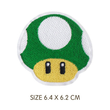 Jeu de dessin animé Super Mario Toy Patch de vêtements brodés