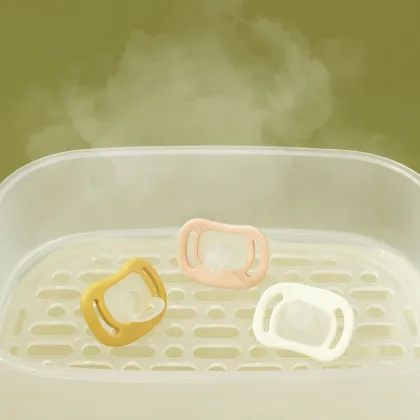 Phanpy BpaFree Silicone Baby Pacifier Baby Teethers Toy