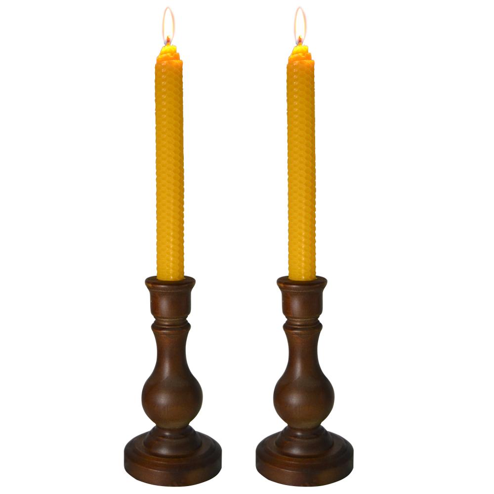 Rustic Vintage Wooden Taper Candle Holders Rustic Vintage Wooden Taper Candle Holders