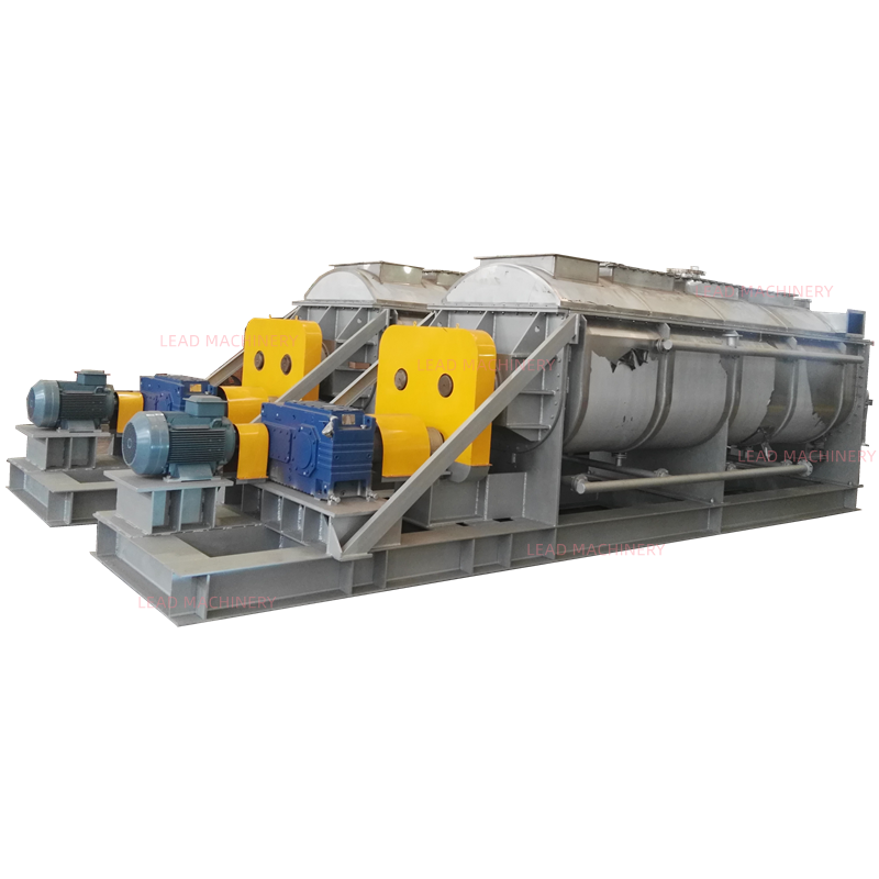 Peralatan Pengeringan Grafit Graphene Hollow Paddle Dryer