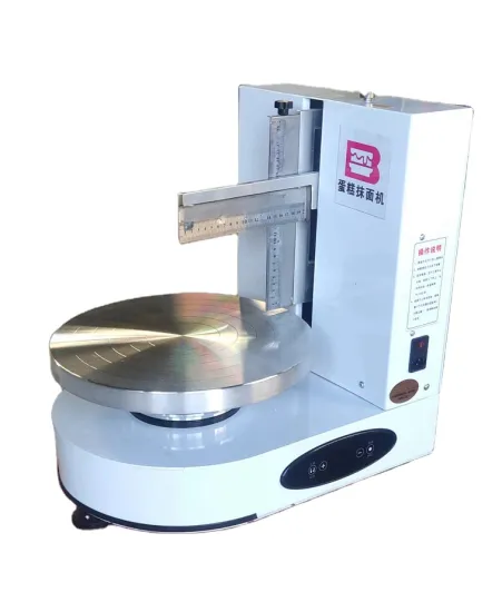 Professional Cake Decorating Machine: Automatic Frosting, Plastering, and Filling for Round Cakes