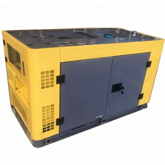 Air cooled 12kw/12kva diesel generator single phase soundproof