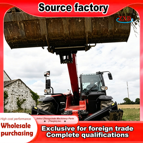 سطل ساختمانی هندلر تلسکوپی برای استفاده های سنگین