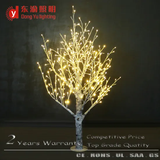 Waterproof Christmas outdoor decoration led artificial birch twig trees light
