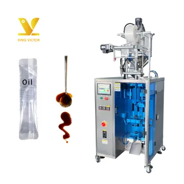 Soy Sauce Packaging Machine: High Quality Liquid Sauce Paste Sachet Round Corner Stick Bag Type Packing Machine
