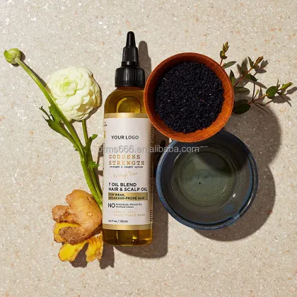 Natural Rosemary Hair Scalp Oil - Organic Scalp Massage Oil for Hair Growth & Anti-Itching (4.2OZ)