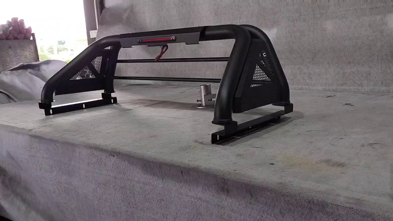Secure Shock absorbing Universal 4x4 Car PickUp Truck Steel Anti Sport Roll Bar for Toyota Hilux Revo Tacoma Isuzu