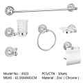 Chrome Plated Zinc Wall Mount Bathroom Accessories Set