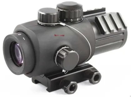 Vector Optics Calypos 3x30 Tactical Prism CQB Scope Rubber Armored MPT2 Reticle
