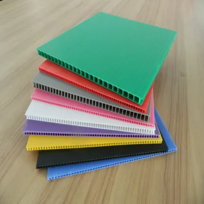 Wholesale white 8mm thickness plastic corrugated board plastic board aluminum hollow profile
