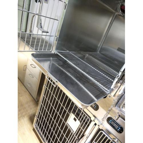 Veterinary Medical Equipment Veterinary Stainless Steel Oxygen Cage Factory