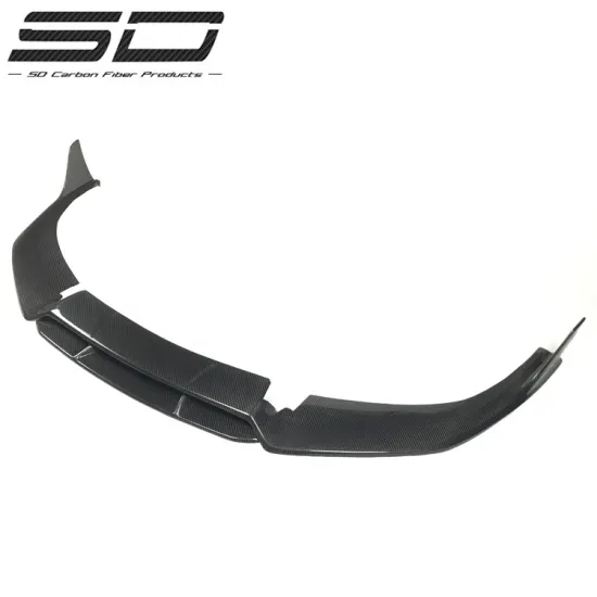 SD Design Dry Carbon Fiber Front Bumper Lip for Lamborghini Huracan LP580