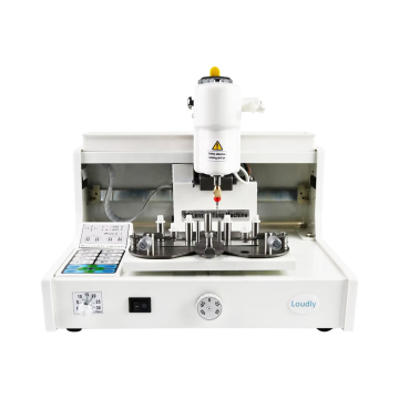 NH-3G Máquina de perfuração Digital sem aro de alta precisão para processamento de lentes ópticas