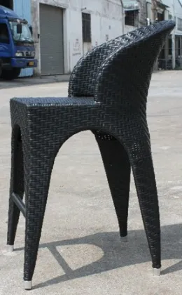 Outdoor Furniture Rattan Special Weaving Morden Design Balcony Table And Chair,Bar Table and Bar Chair, Patio Table and Chair
