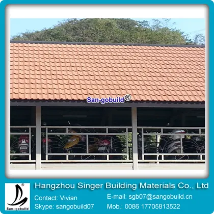 sun stone coated metal roofing tiles products