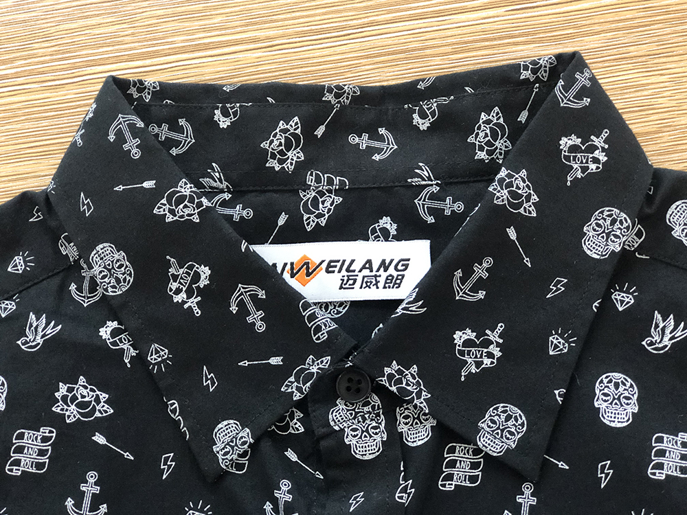 long sleeve print shirt