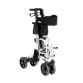 Active Wheelchair Rollator Walker with Footrest for Elderly