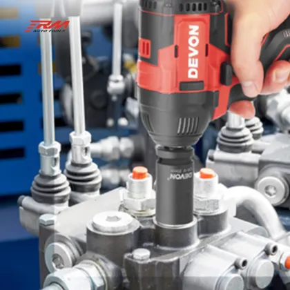 Max Power 380NM 5 Torque Li-Ion Battery Power Wrench 20V Cordless Impact Wrench