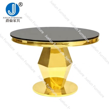 Luxury Modern Round Cake Tables for Elegant Hotel Wedding and Event Parties