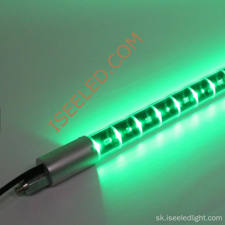 LED vertikálna farba trubice meniaca dekoratívne osvetlenie